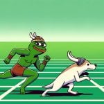 2 memecoins se destacan en la carrera semanal de las criptomonedas