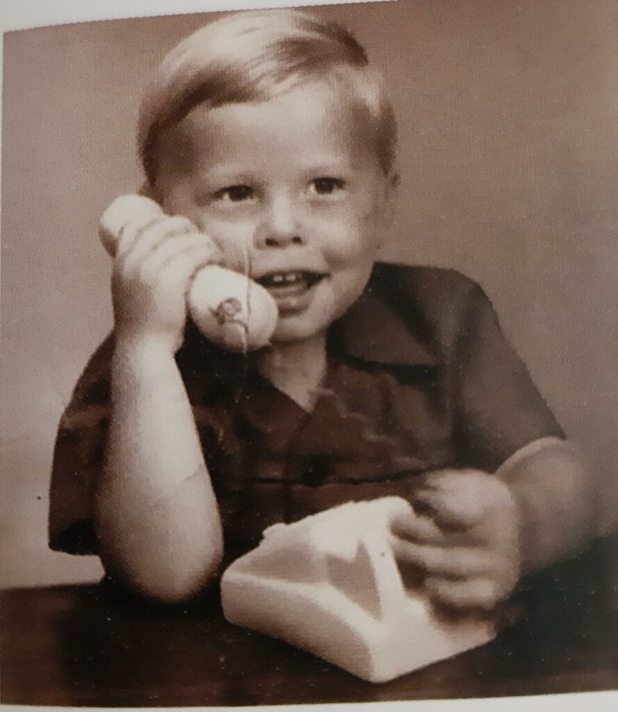 Elon Musk de niño