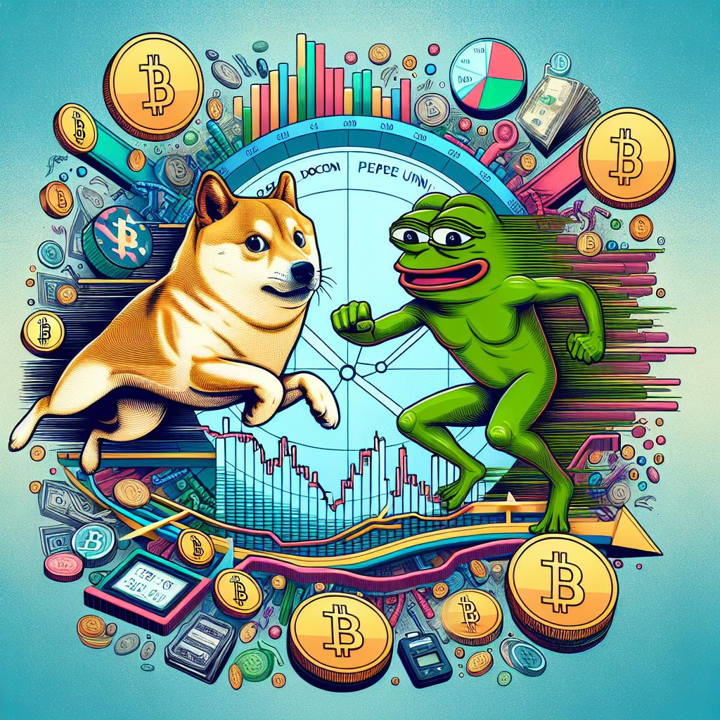 Dogecoin vs. Pepe Unchained: ¿Quién llegará primero al dólar?